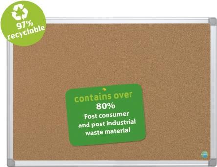Actual product image Bi-Silque Earth Maya, 1 pc(s) (Bulletin board, 90 x 120 cm)