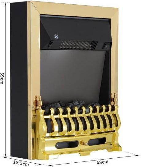 Actual product image Jamb Electric fireplace