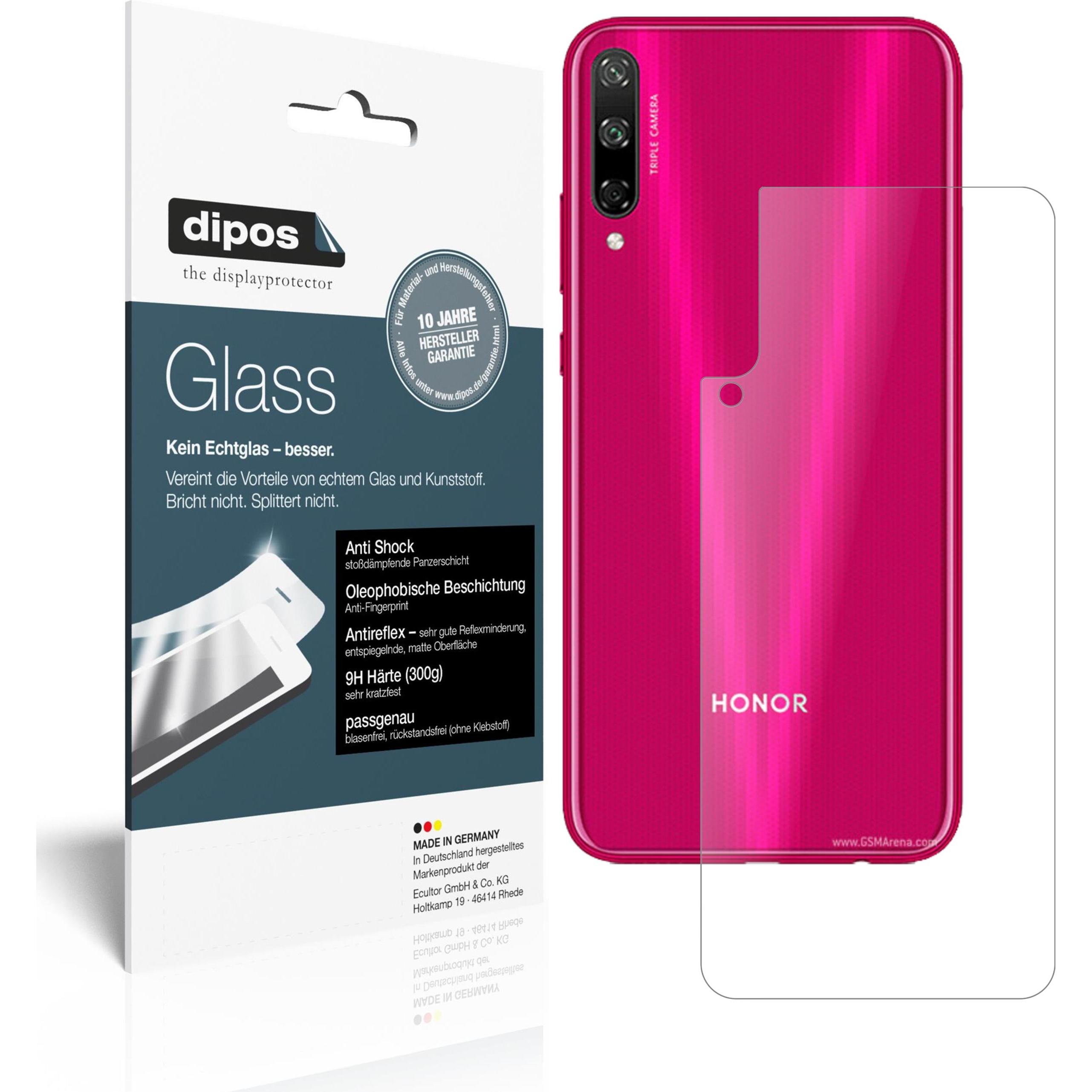 Dipos Displayschutz Anti-Shock (2 Stück, Huawei Enjoy 10), Smartphone Schutzfolie, Transparent