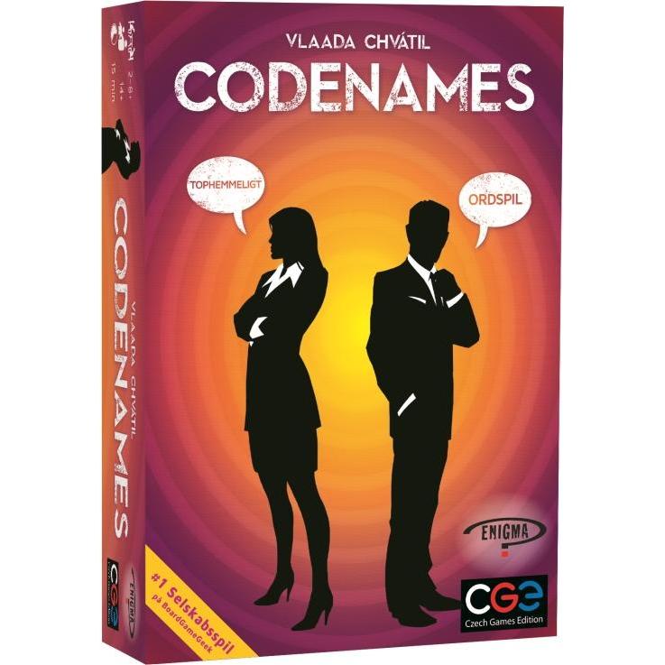 Thumbnail - Enigma Codenames boardgame (Danish) (Dänisch)