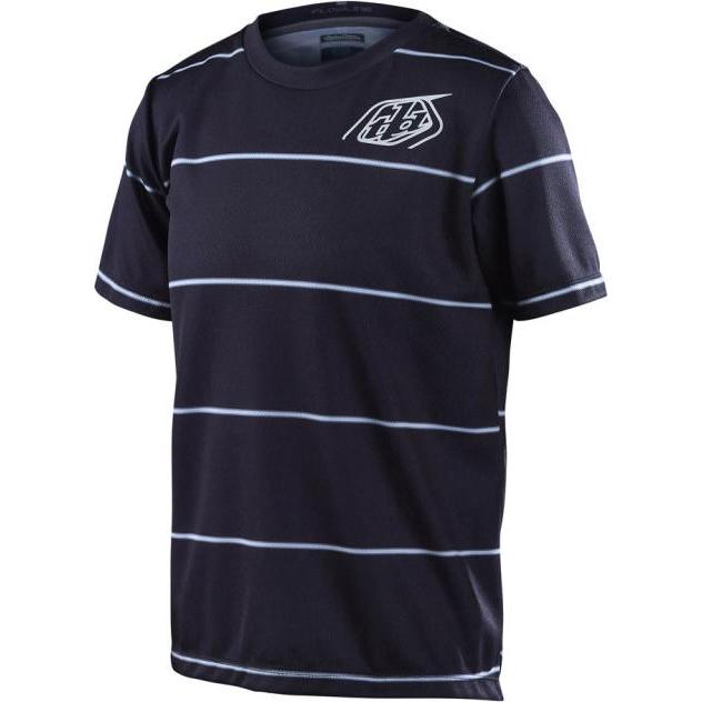 Troy Lee Designs, Unisex, Velotrikot, Flowline SS Jersey, Revert, black, youth XL (XL), Schwarz, XL