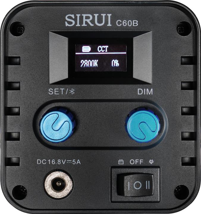 Actual product image Sirui C60 LED MonoLight (Video light)