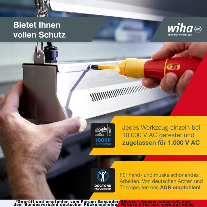 Produktbild Wiha SpeedE II (Pozidriv-Kreuzschlitz (PZ), Schlitz)