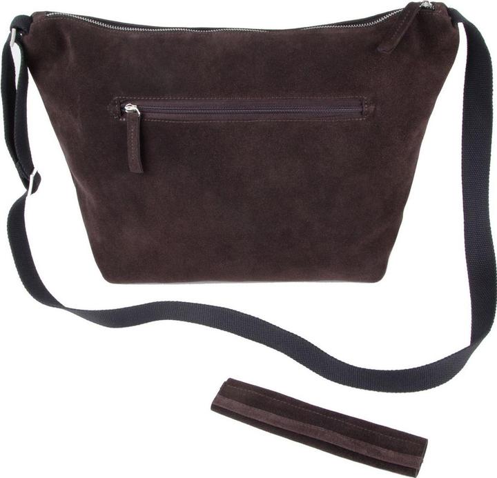 Actual product image Crumpler Bavarian Boomer Camera Shoulder Suede/Dark Brown (Camera shoulder bag)