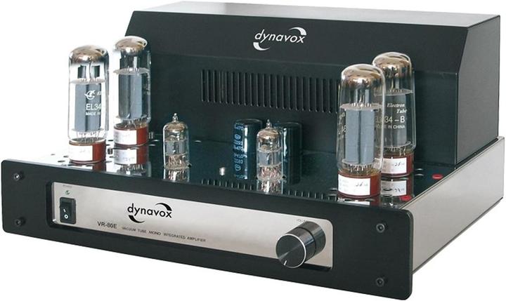 Actual product image Dynavox VR80E chrome tube mono integrated amplifier (Tube amplifier)