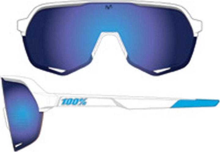 Immagine prodotto 100% Occhiali S2 (Movistar Team bianco, Blu HiPer)