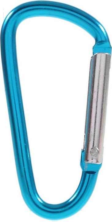 Werkstein Aluminium Karabiner Haken, 5er Set, Schlüsselanhänger, assortiert