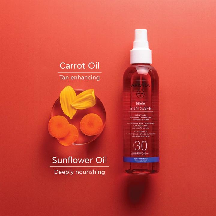 Produktbild Apivita Bee Sun Safe (Sonnenöl, SPF 30, 200 ml)