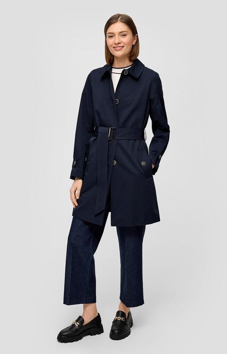 Produktbild s.Oliver Outdoor-Jacke Mantel mit Bindegürtel