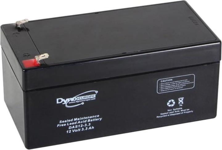 Actual product image Dyno EUROPE BLEIAKKU - 12 V - 3.3 Ah - 133.5 x 67 x 67 mm (12 V, 3300 mAh)