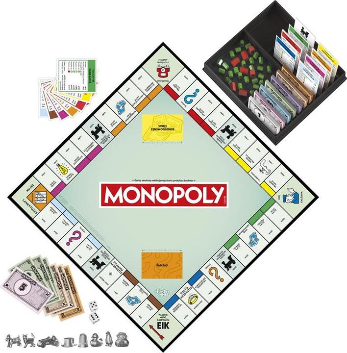 Produktbild Monopoly HAS MON boardgame Classic Refresh LT (Litauisch, 2 - 6 Spieler)