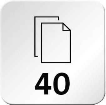 Image du produit Novus Agrafeuse à long bras B 17 40 feuilles gris clair, noir 24/6,24/8,26/6,26/8 (40 feuilles)