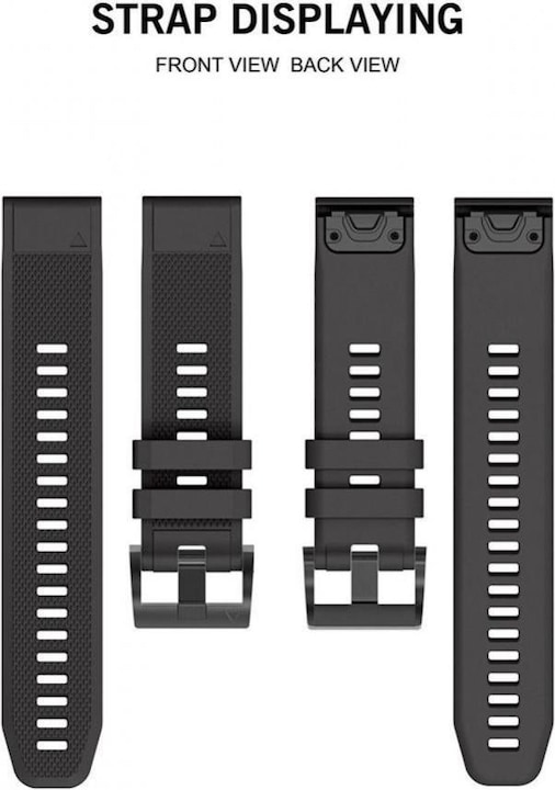 Immagine prodotto Garmin Cinturino Fenix (26 mm, Materiale sintetico, Garmin Fenix 3, Garmin Fenix 5X, Garmin Fenix 3 HR)