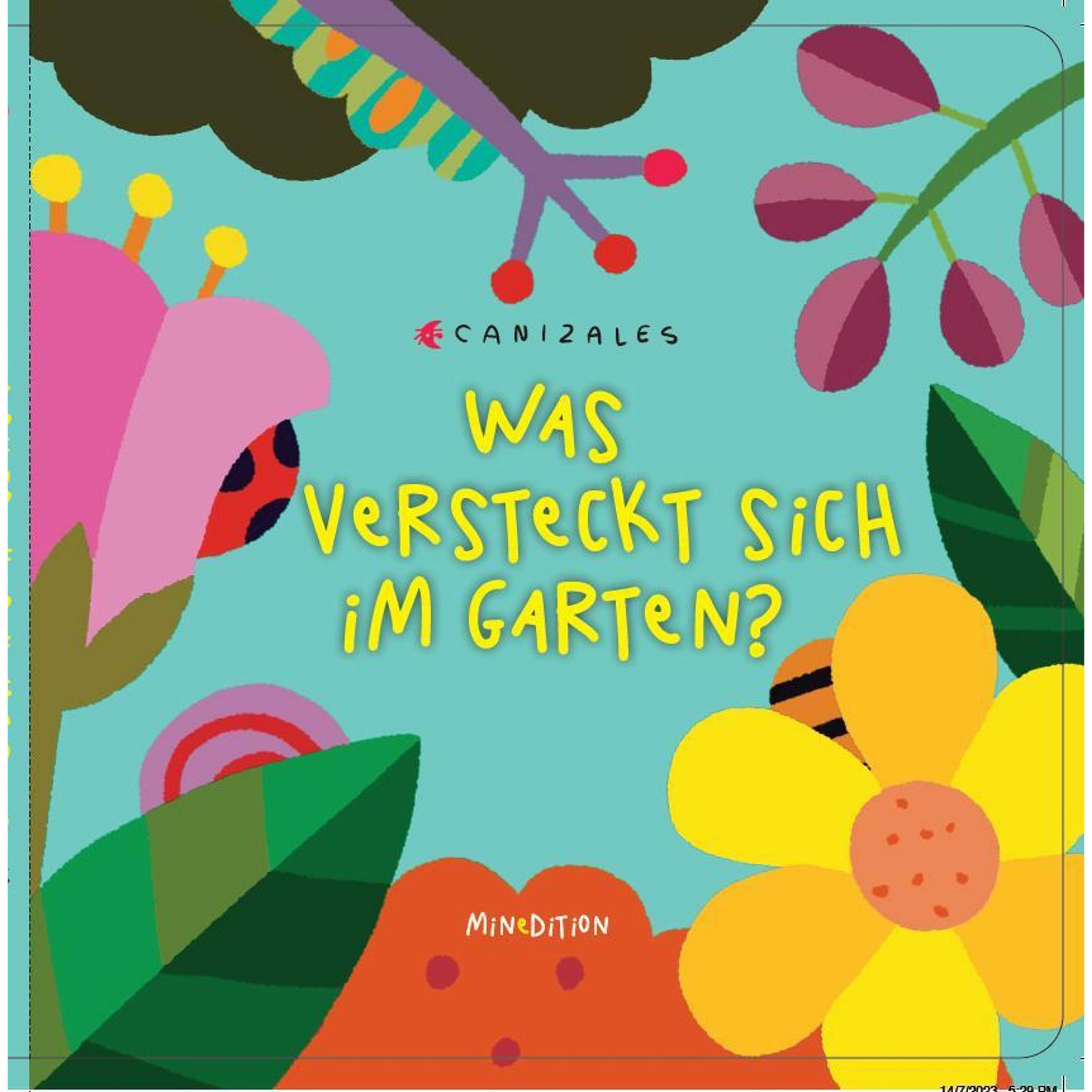Was versteckt sich im Garten?, Kinderbücher von Canizales