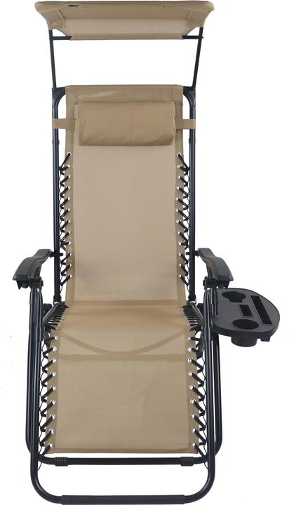 Produktbild VCM Liege Liegestuhl Gartenstuhl Maltosa (160 cm)