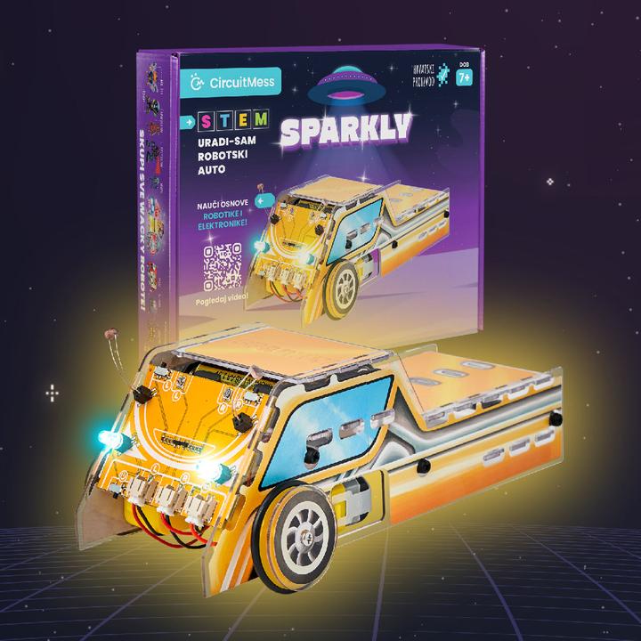 Actual product image CircuitMess Sparkly - Robot car - Electronics kit