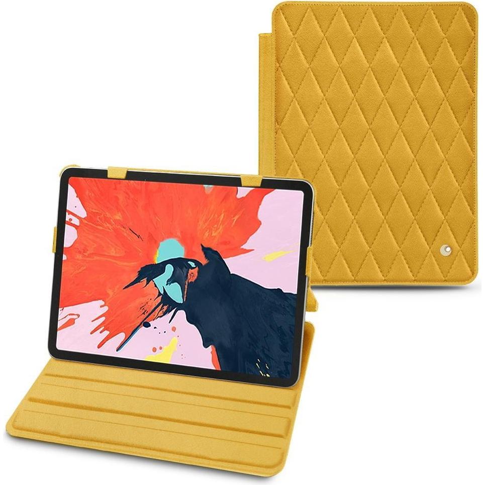 Noreve Lederschutzhülle horizontal (iPad Air 2020 (4. Gen), iPad Air 2022 (5. Gen)), Tablet Hülle, Orange