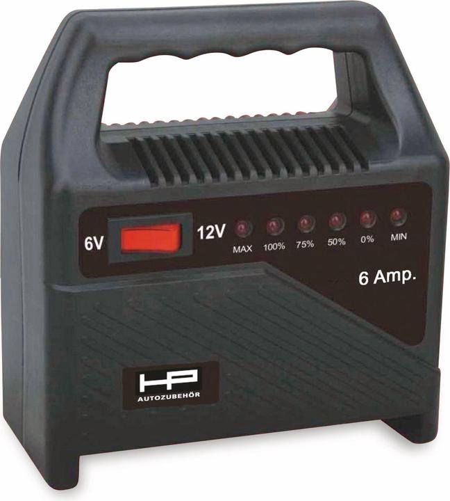 Actual product image HP Autozubehör Battery charger 6 AMP (12V, 6V, 6 A)