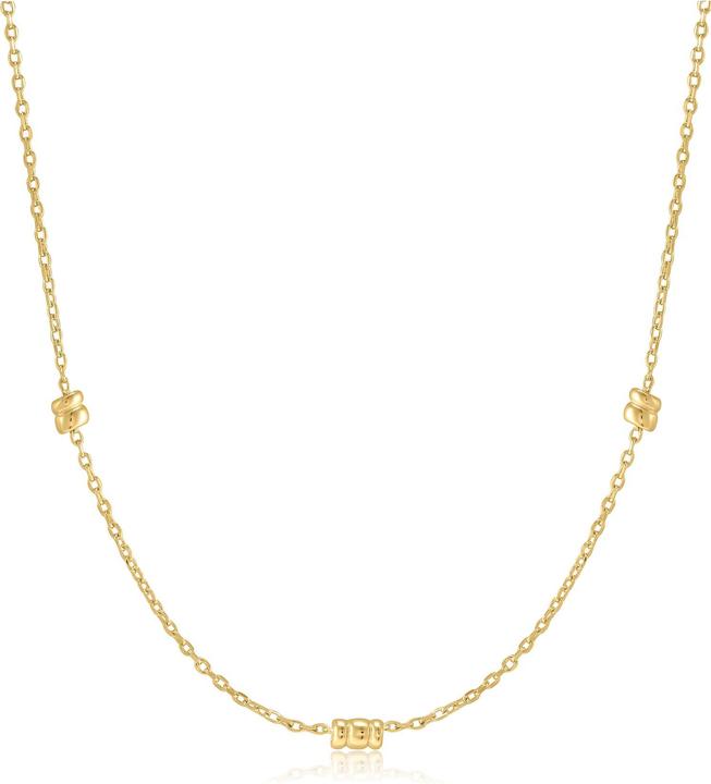 Immagine prodotto Ania Haie N038-02G Collana da donna a torsione liscia, regolabile (Argento 925, 40 - 45 cm)