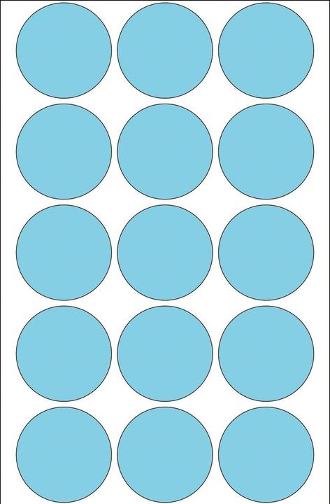 Actual product image HERMA Marking points