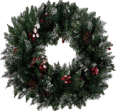 Produktbild Ruhhy Verschneiter Weihnachtskranz 22302