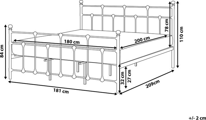 Produktbild Beliani Lynx (180 x 200 cm)