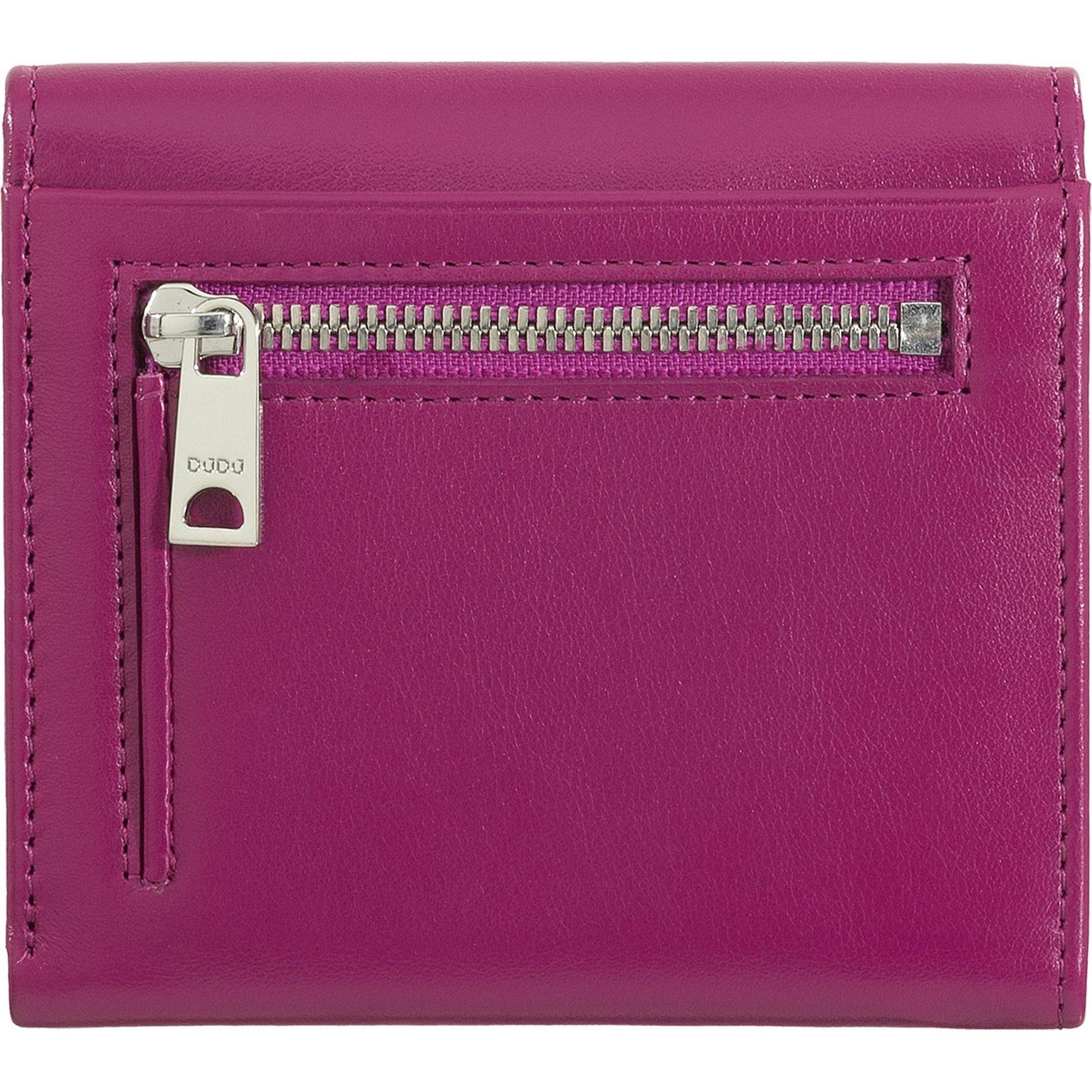 Thumbnail - Dudu, Damen, Portemonnaie, Malaita Geldbörse Leder 11 cm, Violett