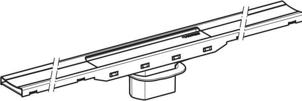 Produktbild Geberit CleanLine 80 Duschrinne 90 cm (edelstahl gebürstet) (900 mm)