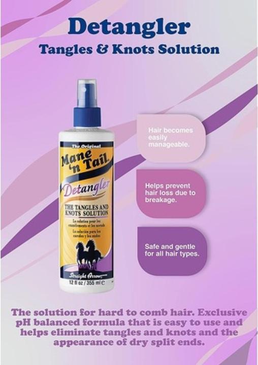 Actual product image Mane 'n Tail Detangler 355ml (355 ml)