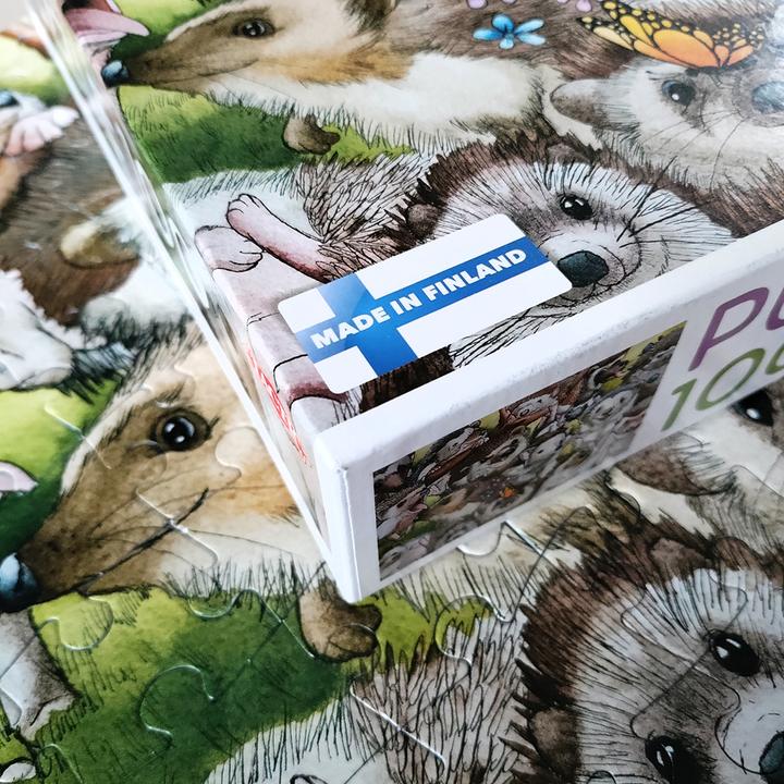 Produktbild Tactic Puzzle Lovers Hedgehogs 100 pcs puzzle (100 Teile)