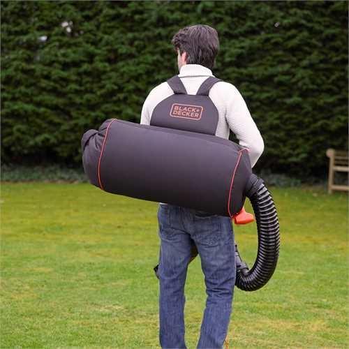 Actual product image Black & Decker Gwbp1xj (Leaf vacuum cleaner + leaf blower)