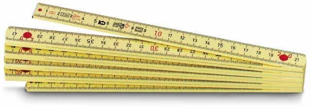 Produktbild Stanley 0-35-320 Zollstock Glasfaser 2m - 15mm