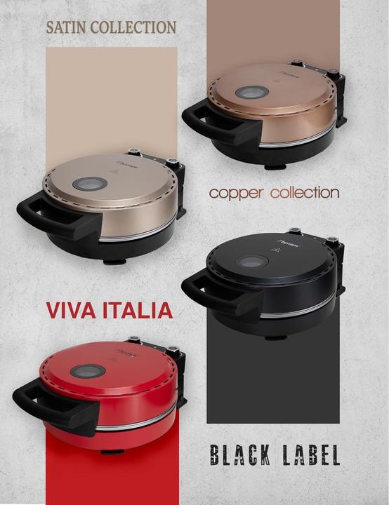 Actual product image Bestron Pizza maker, red