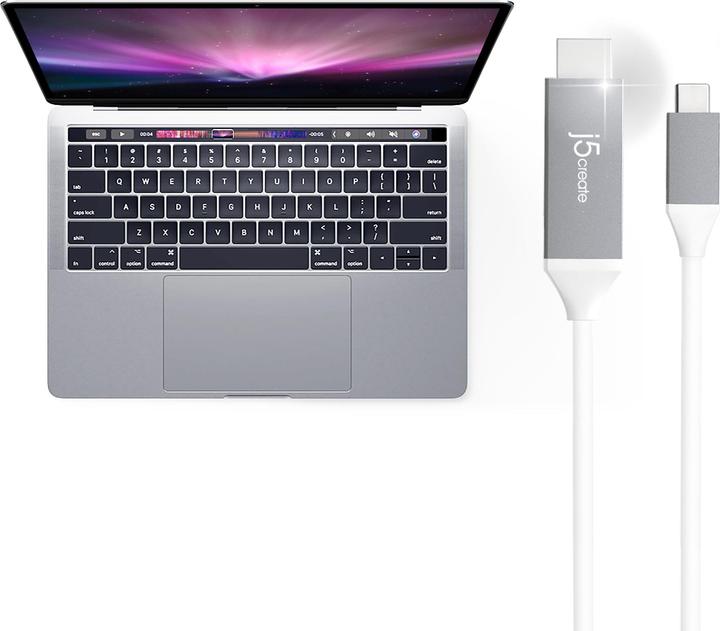 Produktbild j5Create USB Typ C — HDMI (Typ A) (1.80 m)