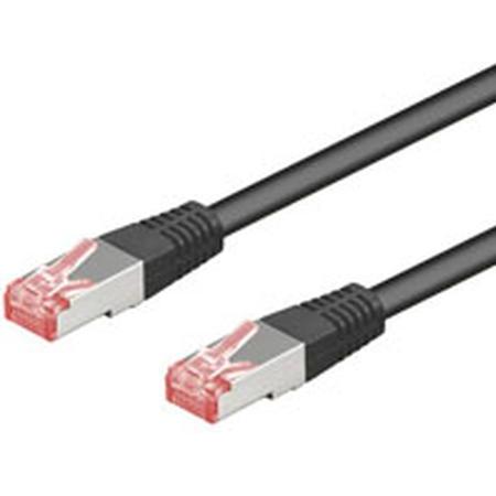 Thumbnail - Goobay CAT 6 Patchkabel, S/FTP (PiMF), Schwarz, 15 m (S/FTP, CAT6, 15 m), Netzwerkkabel