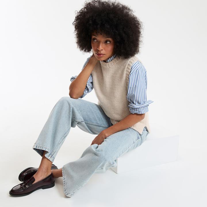 Produktbild La Redoute Collections Pullunder mit rundem Ausschnitt (S)