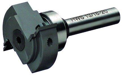 Actual product image Hws Step milling cutter with HM alternating cutting edges