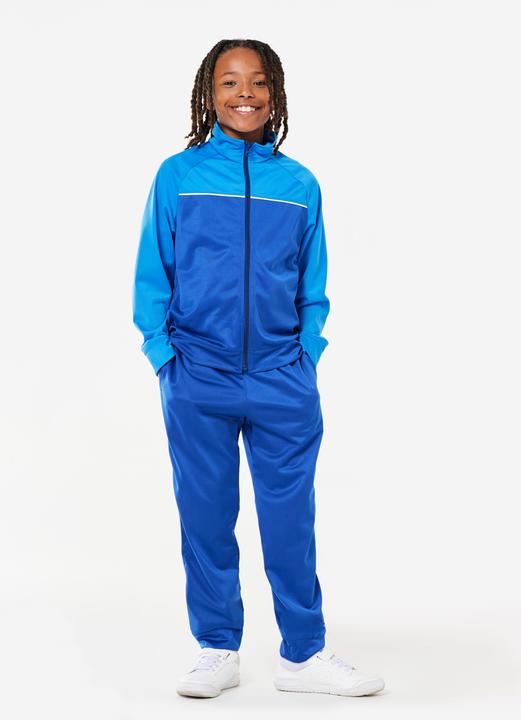 Decathlon Trainingsanzug Kinder - blau/weiss (122)