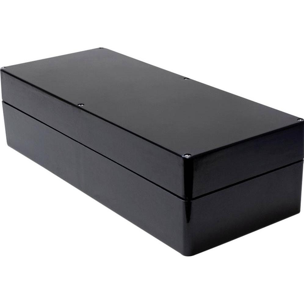 Hammond 1590ZGRP264BK Universal-Gehäuse 600 x 250 160 Polyester Schwarz 1 St. (Gehäuse), Elektronikz