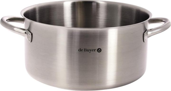 Actual product image de Buyer PRIM'APPETY Saucepan down Ø32cm, induction (Pot, Stainless steel, 32 x 14.55 cm)