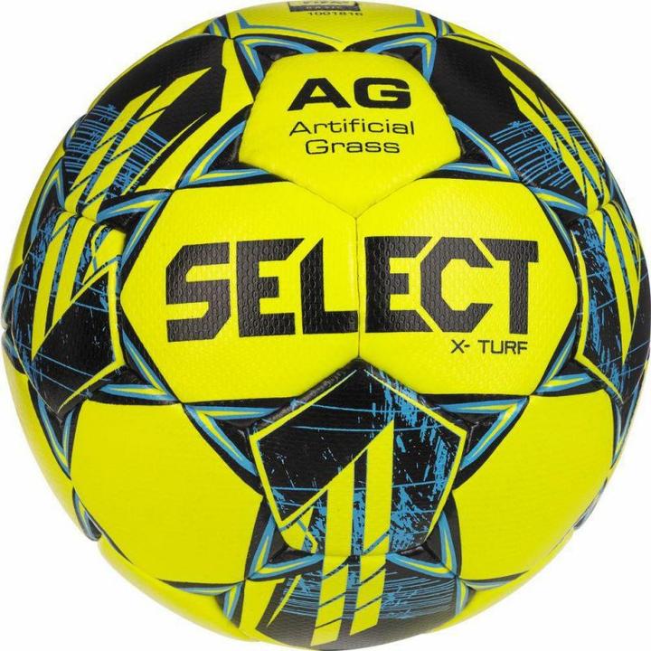 Actual product image Select Piłka nożna X-Turf 5 v23 FIFA Basic żółto-niebieska 17785 (4) (4)