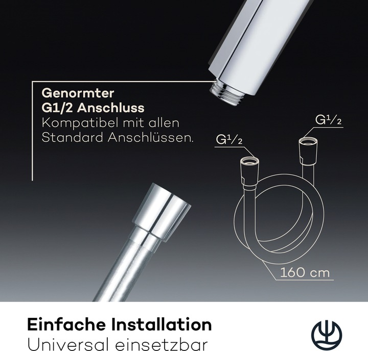 Produktbild Kludi X3 Duschschlauch (125 cm)