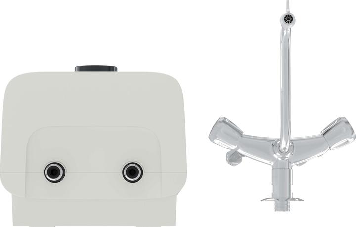 Actual product image Stiebel Eltron OFP 5 Trend with two-handle wall fitting VL and plug, over-counter boiler 5 litres low pressure, 2