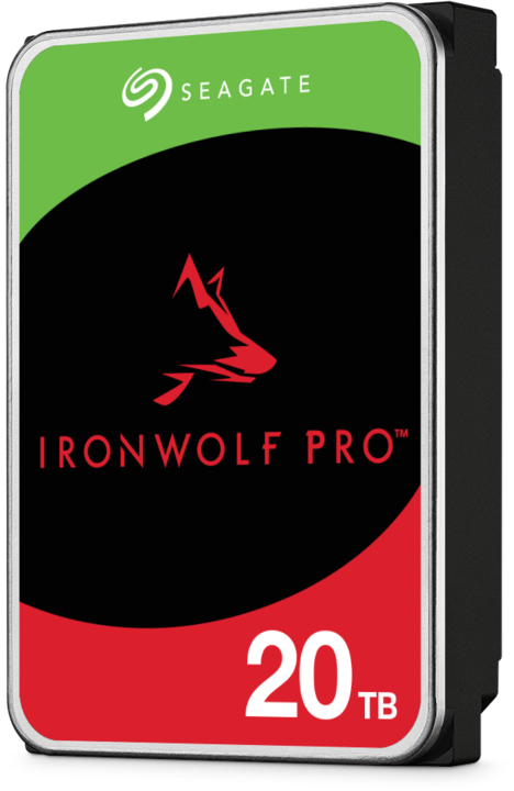 Productafbeelding Seagate IronWolf Pro ST20000NT001, 3.5", 20000 Go, 7200 tr/min (20 TB, 3.5", CMR)