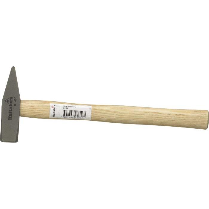 Hultafors, Hammer, Tischhammer B400 mit sandgestrahltem und klar lackiertem Kopf, gehärtetem Stift und Schlag