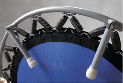 Produktbild Trimilin Fitnesstrampolin Med-Plus Blau, Ø 102 cm, bis 110 kg (102 cm)