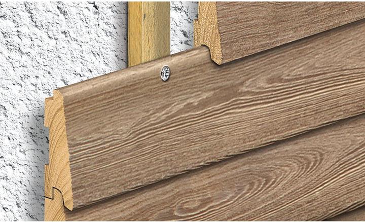Actual product image Spax Fassadenschraube A2 Linsensenkkopf 8mm Fraesrippen T-Star Plus T20 Fixiergewinde 4cut (100 Screws per piece, 4.5 x 70 mm)
