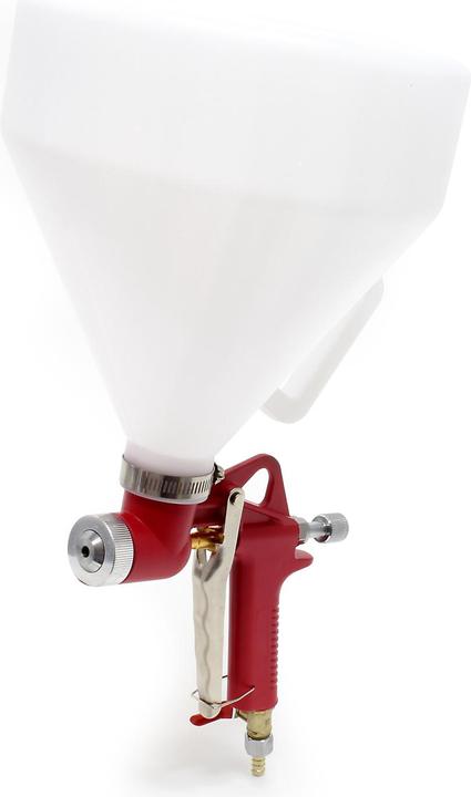 Produktbild Wiltec Trichterpistole 6L 3 Düsen Druckluft Spritzpistole Sprühpistole Verputzen
