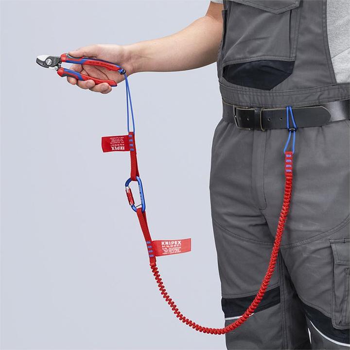 Productafbeelding Knipex Kabelschaar met openingsveer 95 22 165 (180 mm)