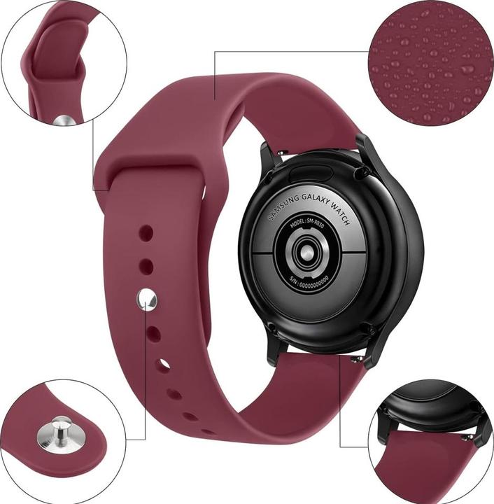 Produktbild Screenguard Samsung Galaxy Watch5 Silicone Strap Sportarmband (Silikon)